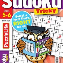 PuzzleLife Sudoku Tricky - October 2024