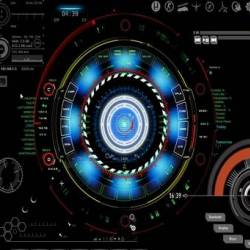 Iron Man Reactor Rainmeter