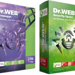 Dr.Web  | Security Space 9.1.1.08181 +   (!)