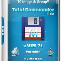 Total Commander 9.0a v.VIM 21 Portable by Matros (2017) RUS