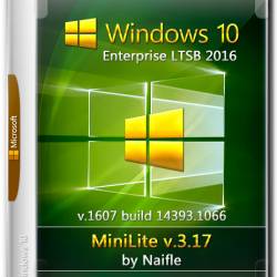 Windows 10 Enterprise LTSB x86/x64 14393.1066 MiniLite v.3.17 by Naifle (RUS/2017)