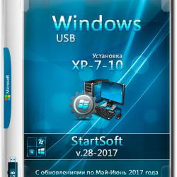 Windows x86/x64 USB StartSoft v.28-2017 (RUS)