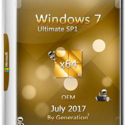 Windows 7 Ultimate SP1 x64 OEM July 2017 by Generation2 (MULTi-7/RUS)