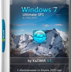 Windows 7 Ultimate SP1 x64 v.1 by KaZiMiR (RUS/2020)