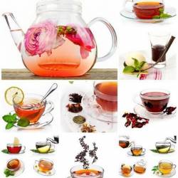 Cup with tea stock photo (JPG)