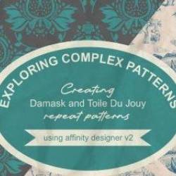 Creating Damask and Toile Du Jouy repeat patterns in Affinity Designer 2