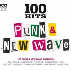 100 Hits Punk and New Wave (5CD) (2024) - Punk Rock, New Wave