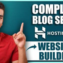 Blogging With Hostinger Website Builder