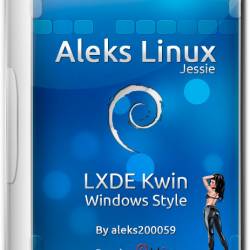 Aleks Linux LXDE Kwin Jessie Windows Style x86 (ML/RUS/2016)
