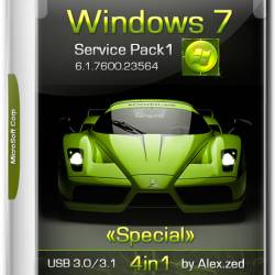 Windows 7 SP1 x64 Special 4in1 USB 3.0/3.1 by Alex.zed (RUS/2016)