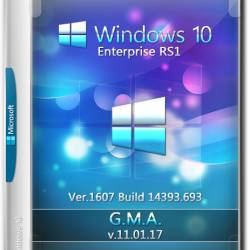 Windows 10 Enterprise RS1 x64 G.M.A. v.11.01.17 (RUS/2017)