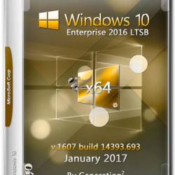 Windows 10 Enterprise LTSB x64 14393.693 Jan2017 by Generation2 (RUS)