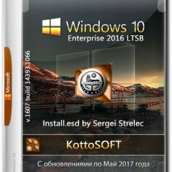 Windows 10 Enterprise LTSB x86/x64 KottoSOFT Install.esd Sergei Strelec (RUS/2017)