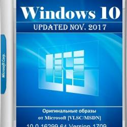Windows 10 10.0.16299.64 Version 1709 Updated Nov. 2017 -    Microsoft VLSC/MSDN (RUS/2017)