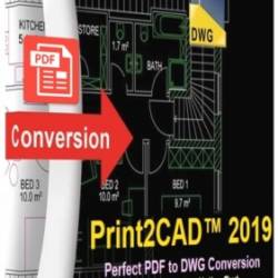 BackToCAD Technologies Print2CAD 2019 19.20