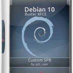 Debian 10 Buster XFCE x64 Custom SPB (2019) RUS