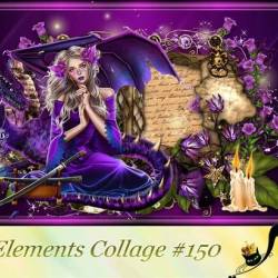 Elements Collage 150 (PNG, JPG)