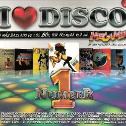 I Love Disco 80s Number 1 (3CD) (2015) Mp3 - Italo Disco, Disco!