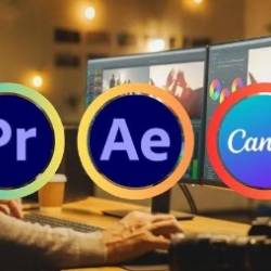 Social Media Video Editing: Premiere Pro After Effect Canva