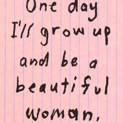 One Day I'll Grow Up and Be a Beautiful Woman: A Mother's Story - Abi Maxwell