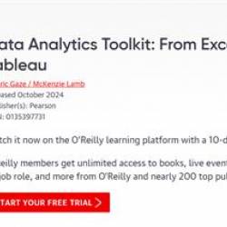 Data Analytics Toolkit From Excel to Python, R, and Tableau