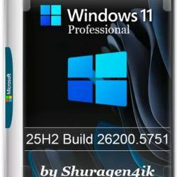 Windows 11 25H2 [26200.5751] by Shuragen4ik v4.0 (RUS/2025)