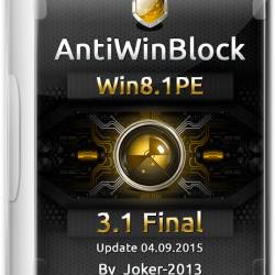 AntiWinBlock Win8.1PE v.3.1 Final Update 04.09.2015 (RUS)