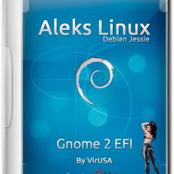 Aleks Linux Gnome 2 EFI by VirUSA (x86/ML/RUS/2016)