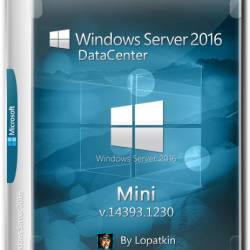 Windows Server 2016 DataCenter x64 v.14393.1230 Mini (RUS/2017)