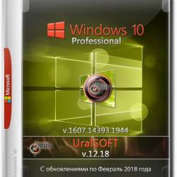 Windows 10 Professional x86/x64 14393.1944 v.12.18 (2018) RUS