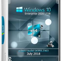 Windows 10 Enterprise LTSB x64 14393.2363 July 2018 by Generation2 (RUS)