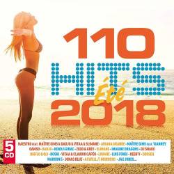 110 Hits Ete 2018 (5CD) (2018)