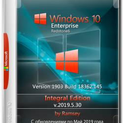 Windows 10 Enterprise x64 1903 Integral Edition v.2019.5.30 (ENG+RUS+GER)