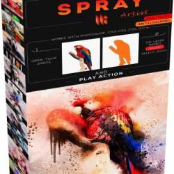 GraphicRiver - Spray Artist Photoshop Action