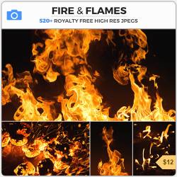 PHOTOBASH - FIRE & FLAMES